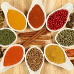 Spices background