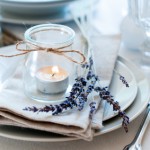 Provence style table setting