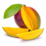 Mango with section