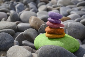 Steine Gleichgewicht Balance
