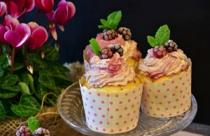 cupcake muffin beeren törtchen