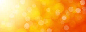 abstract orange bokeh background